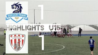 Highlights U15 Soccer Trani 1|1 Barletta 24.02.2024 🎙Davide TUPPUTI