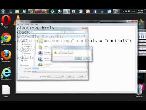 HTML5 Audio Tag