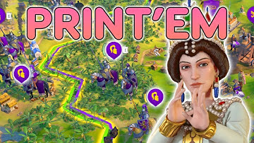 I activated the Cavalry Printer - Civ 6 Theodora - Leader Pass