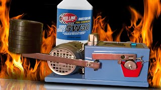 Red Line Euro Series 5W30 Engine Oil Test 100°C Piotr Tester