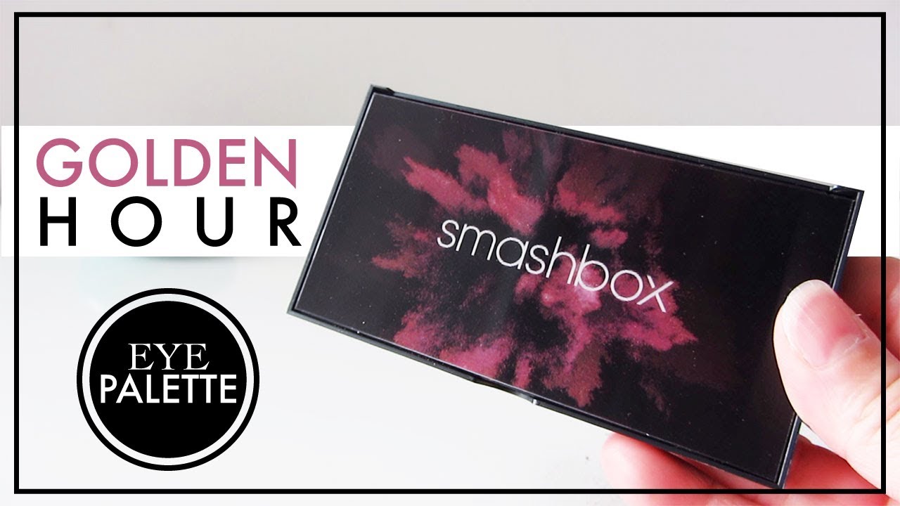 SMASHBOX Golden Hour Eye Palette | Review and Swatches