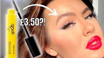 BEST BROW GEL EVER?! | Got2B Brow Gel Review and Wear Test