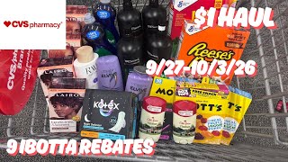 CVS Haul! Hair Deals! 9/27-10/3/26 - Ibotta Rebates! - CVS Couponing This Week
