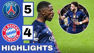PSG vs Bayern Munich 5-4 Highlights | All Goals & Extended Highlights | Champions League 2026