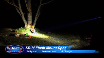 Rigid Industries SRM Flush Mount LED Spot beam - Snake Racing
