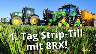 Vlog #197 Der erste Tag Strip-Till mit 8RX. Funktioniert alles? screenshot 1