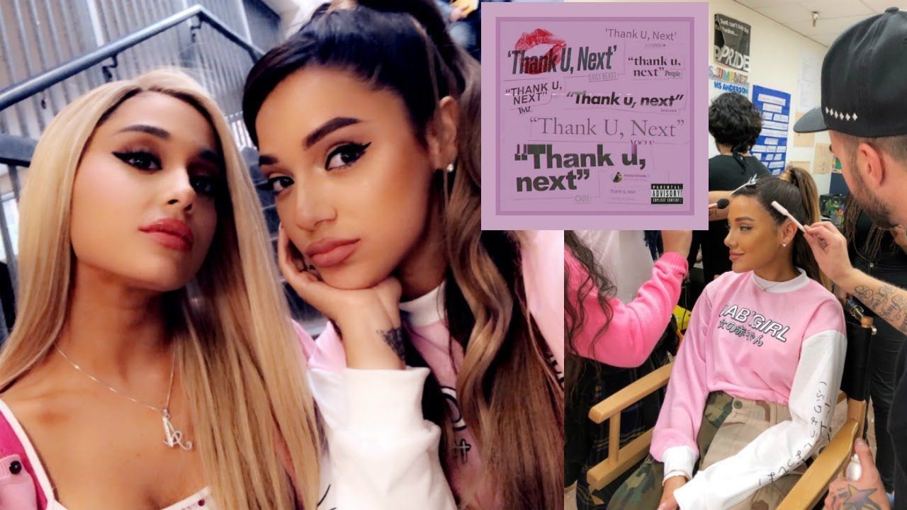 I Was In The Thank You Next Music Video Wtffff Youtube - thank u next ariana grande roblox music video 2018 youtube