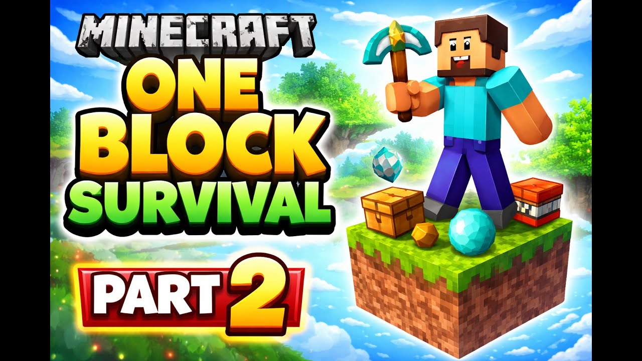 Minecraft one block survival pt.2