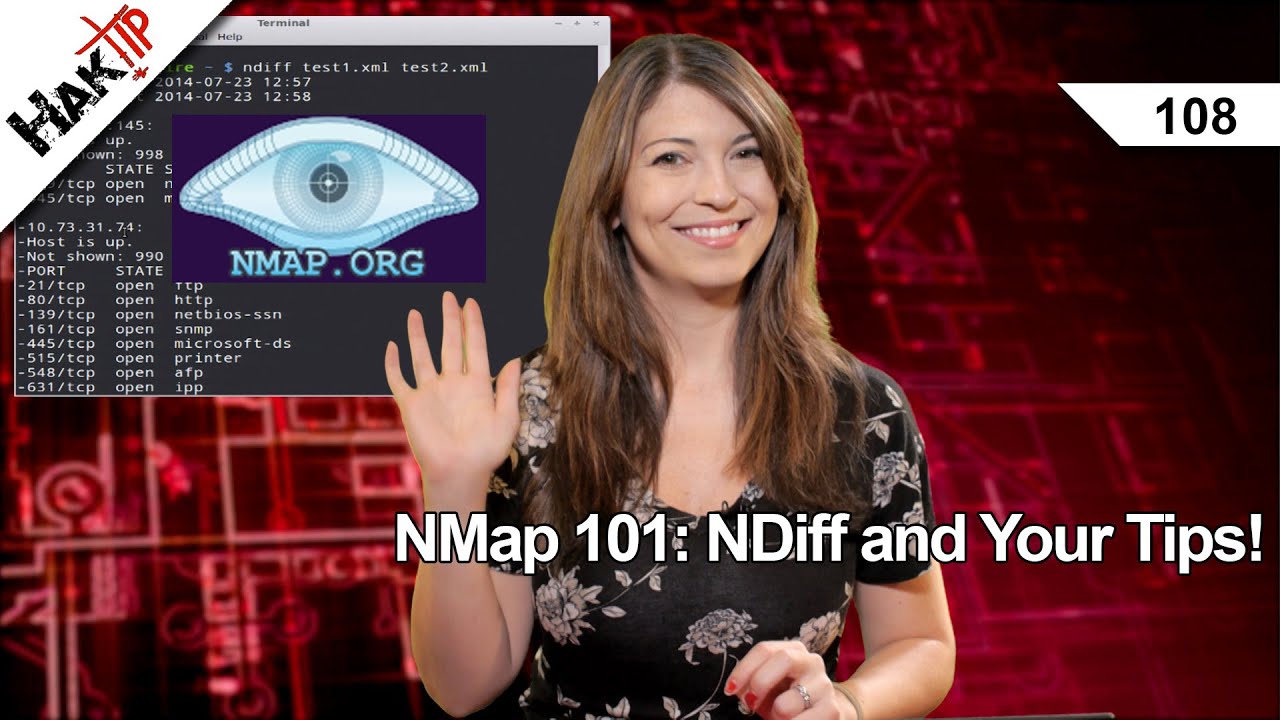 NMap 101: NDiff and Your Tips! HakTip 108 - YouTube