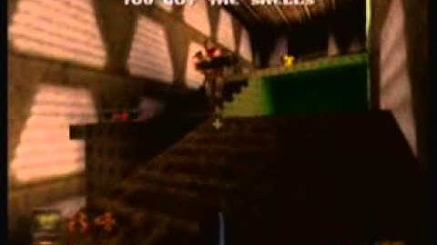 Quake 64 walkthrough (Nightmare, All secrets/enemies) E3M1 Termination Central