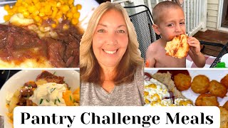 Three Rivers Homestead Pantry Challenge! Easy Meal Ideas To Help Use What You Have And Save Money!