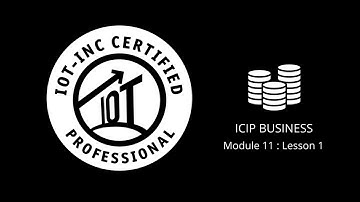 The Service IoT Business Model ICIP Lesson
