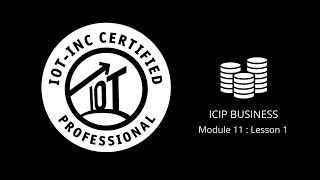 The Service IoT Business Model ICIP Lesson