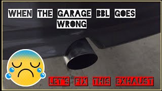 Straightening VRSF Exhaust & Replacing Throttle Body on BMW E92 335i! "I CAN'T HELP IT"