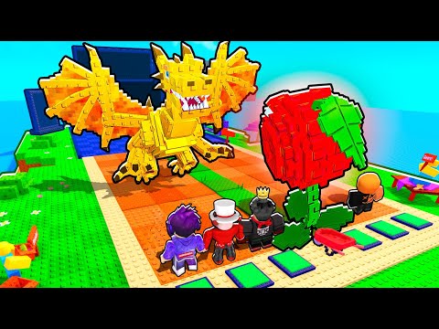 We built the most OP base of Plants vs Brainrots...