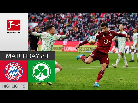 Bayern Munich Greuther Furth Goals And Highlights