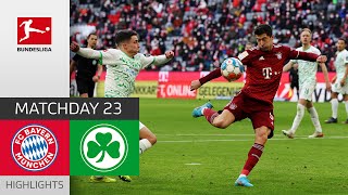 FC Bayern München - Greuther Fürth 4-1 | Highlights | Matchday 23 – Bundesliga 2021/22
