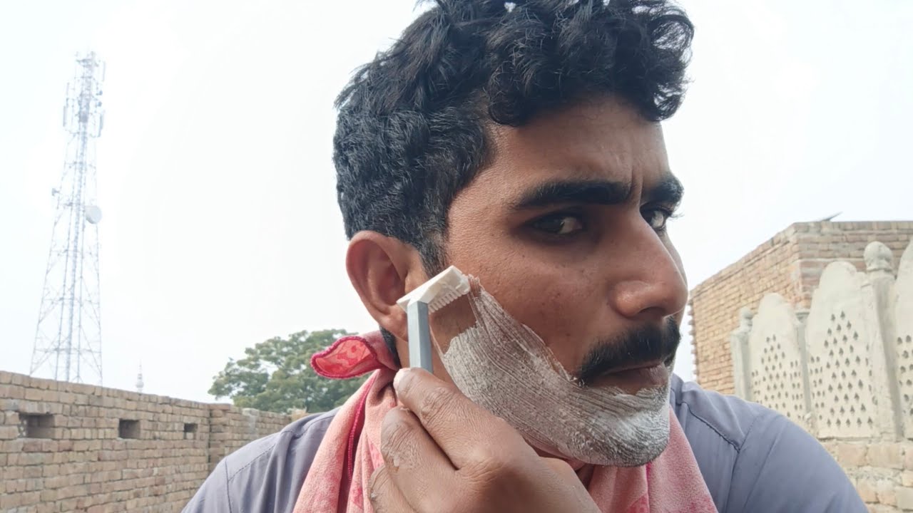 I am Shaving 🪒 My Face  | SHAVE VLOG | BARBER ASMR 🥰 | New Challenges Boys