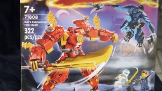 Let's Build! Episode 24: Lego Ninjago Dragons Rising Kai’s Elemental Fire Mech Part 1