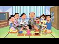 クレヨンしんちゃんがサザエさんの世界に入り込み大暴走 / Crayon Shin-chan enters the world of Sazae-san