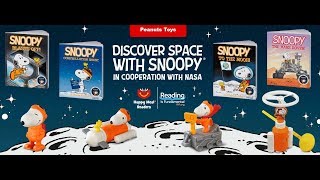 2019 Snoopy  PEANUTS NASA McDonalds Toys Complete Set Of 8 