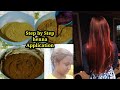 How to apply henna on hair step by step application method / 100 % hair growth with hair nourish