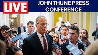 Press Conference: John Thune discuss Iran and Israel ceasefire and One Big Beautiful Billl