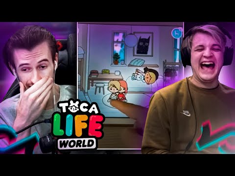 ЗАКВИЕЛЬ и Пятёрка  Смотрят 💖СЕРИАЛ СТРАННАЯ ЛЮБОВЬ 💖TOCA BOCA ТИК ТОК | Нарезка стрима ФУГАTV