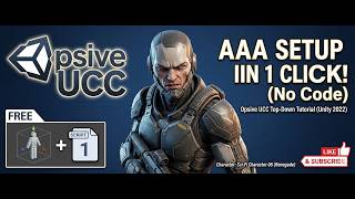 How to Setup Top-down Player in Unity (Opsive UCC - No Code)