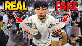 Can Sneakerheads Tell From Real or Fake? (Sneakercon Vlog)