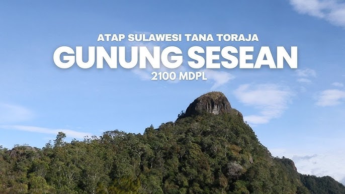 mendaki gunung tertinggi di Toraja - gunung sesean