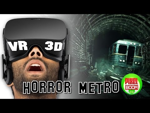 HORROR METRO UNDERGROUND - 3D VR Google Cardboard SBS 1080p