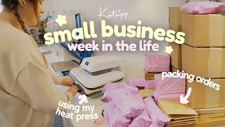 studio vlog 🌸 working solo and doing everything Packing orders, making Products & Shipping in my biz