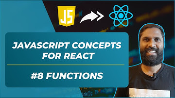 #8 JavaScript Function | Argument | Parameter | Javascript Concepts Before You Start Learning React