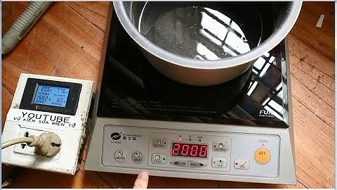 Sửa 2 chiếc bếp từ cứ sôi rồi ngắt không sôi mạnh:FUSHIBAO và MD đậm chất CHINA