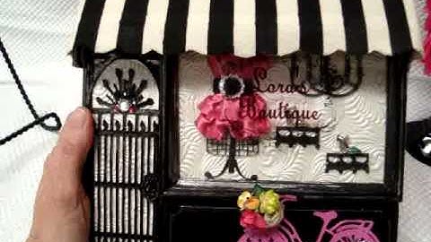 April Secret Squirrel Cigar Box - Parisian Theme