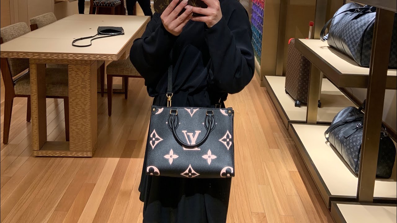 Louis Vuitton on the go bag in PM size unboxing 