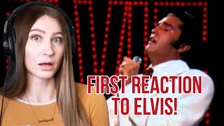 First Reaction to Elvis Presley! "If I Can Dream" Live