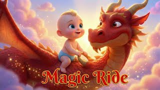 Baby & Magical Dragon Ride 🐲✨ | Soft Slow Pixar Short for Kids screenshot 5