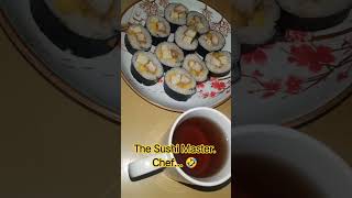 The Sushi Master Chef. Just found this audio I think its hilarious 😆 #sushichef #japanesefood #food