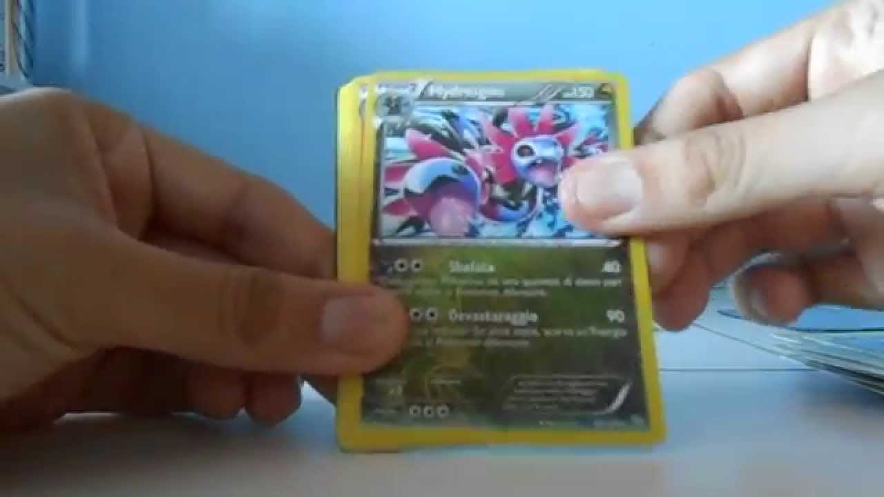 POKéMON NERO E BIANCO - STIRPE DEI DRAGHI | APERTURA 5 BUSTINE - YouTube