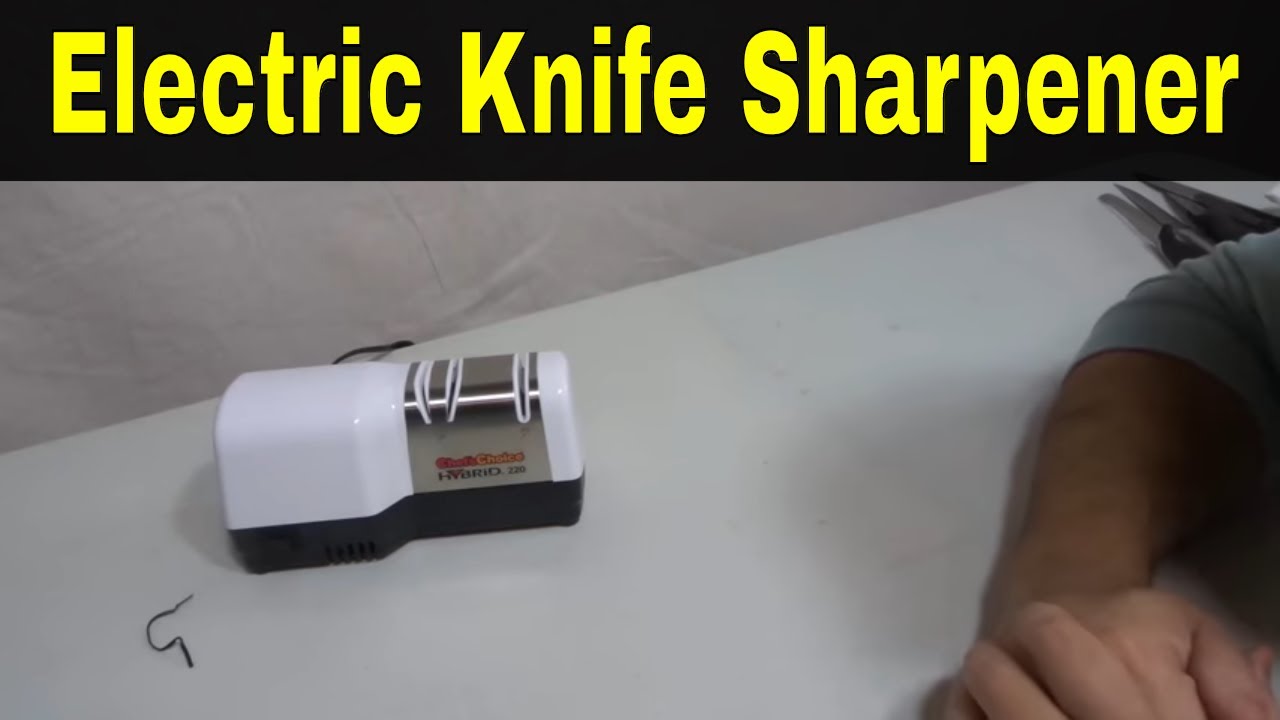 Presto® EverSharp® electric knife sharpener - Product Info - Video - Presto®