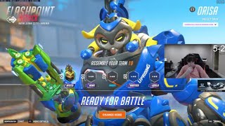 TL Infekted BEST ORISA IN NA! Overwatch 2 Season 16 Ranked Gameplay!