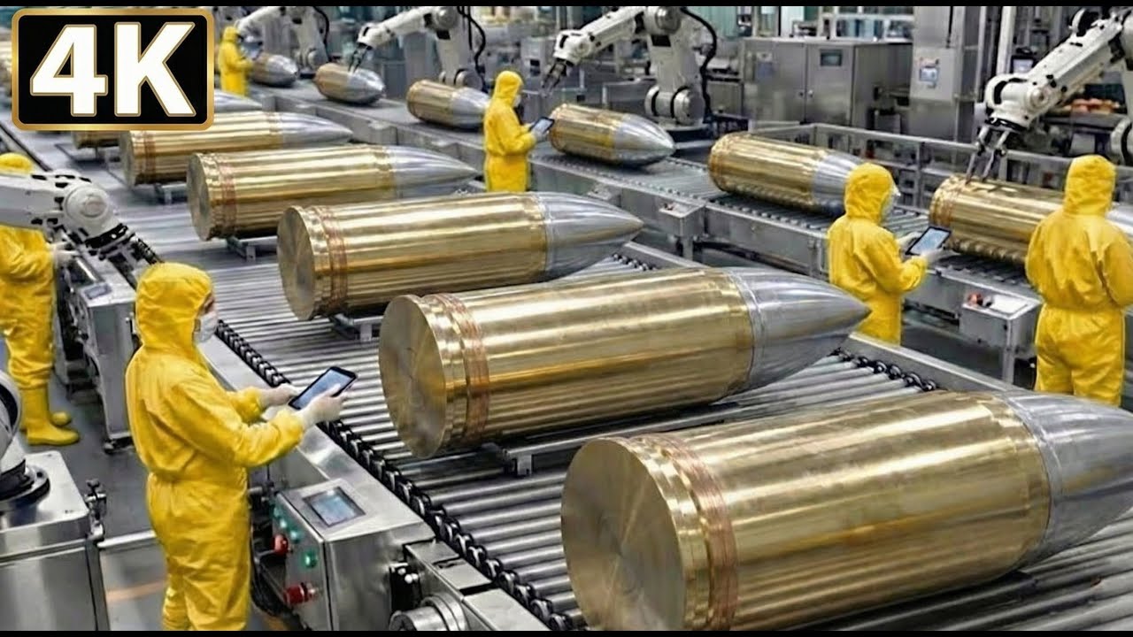 Cómo se producen millones de balas en fábricas gigantes | Inside the Factory