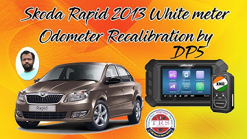 Skoda Rapid Odometer Recalibration by Obdstar KMD DP5
