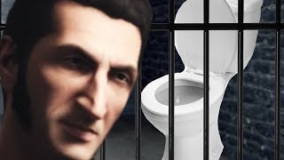 Man Escapes Prison Through Toilet