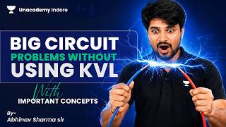 BIG Circuit Problems Without Using KVL | Physics Tricks & Concepts #reneet2026 #physics