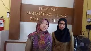 3073 PERANGKAT DESA BALAI KURAI TAJI MENDUKUNG PEMILU AMAN DAMAI