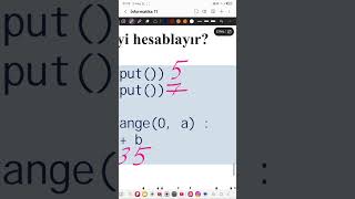 Proqramlaşdırma #informatika #tehsil #education #maths #mathematics #exam #python #codes
