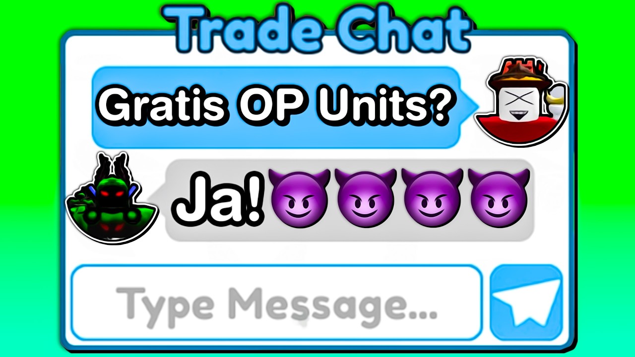 TELANTHRIC HAT MIR DAS GESENDET In Toilet Tower Defense!